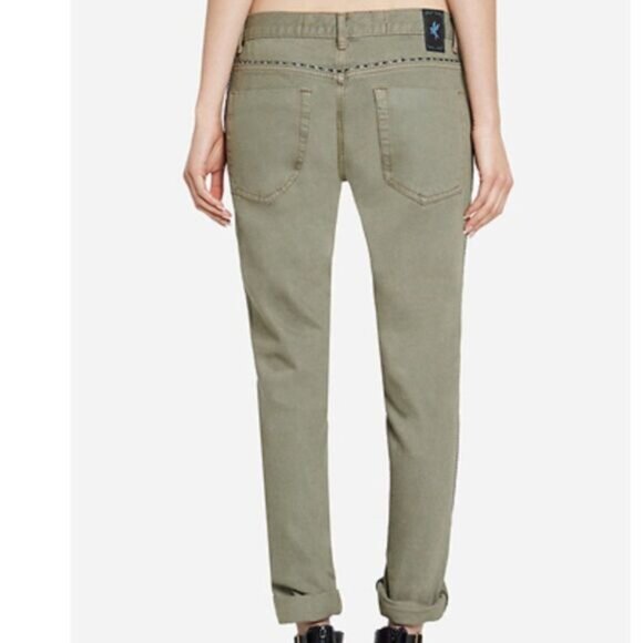 One Teaspoon Olive Distressed Jeans - Picture 15 of 16